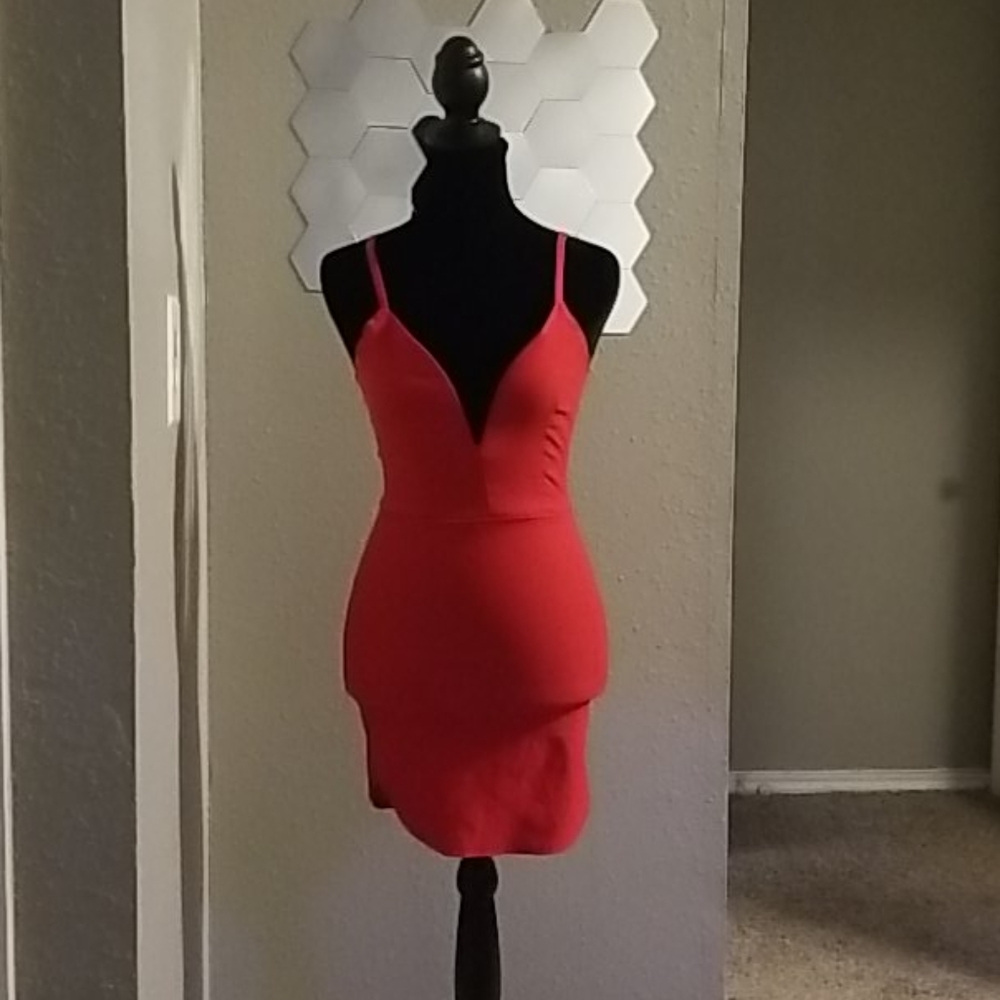Red dress
